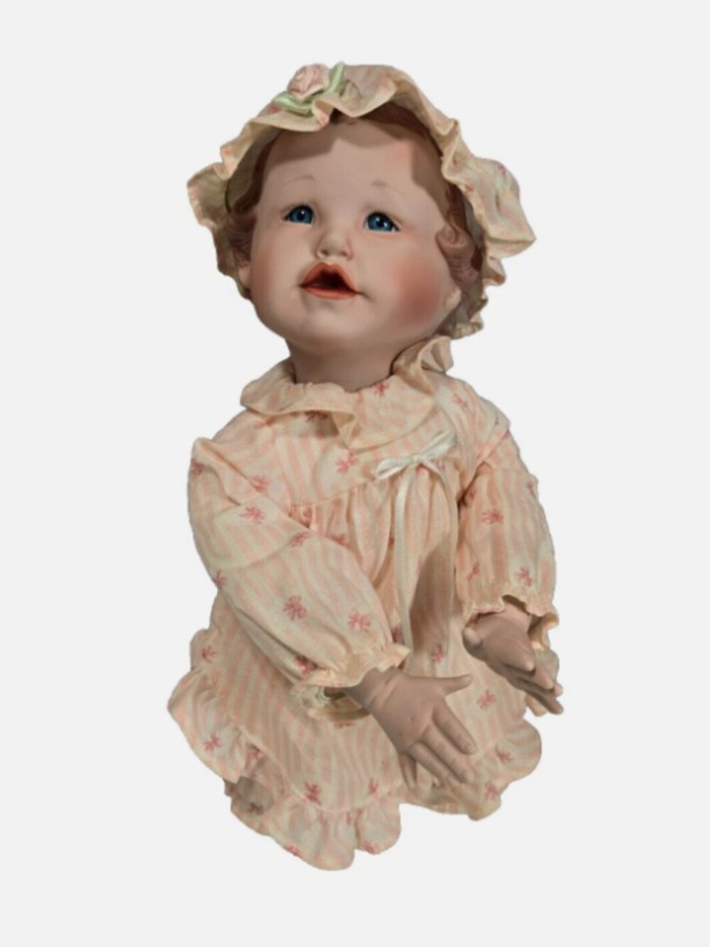 Vintage Edwin M Knowles Porcelain Doll Yolandas Picture Perfect Baby Doll Emily
